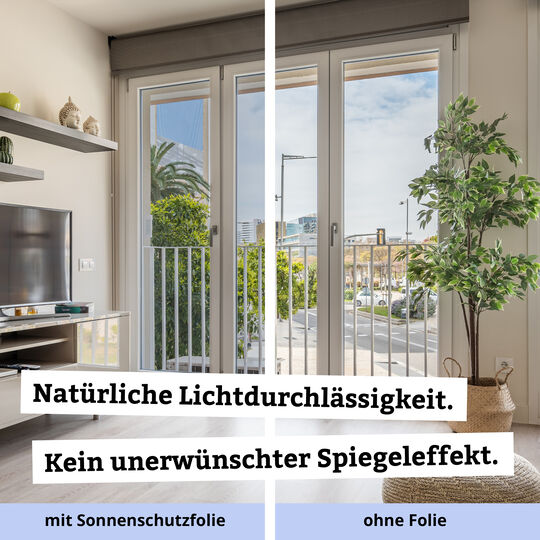 Fensterfolie Sonnenschutzfolie metallisiert image number null